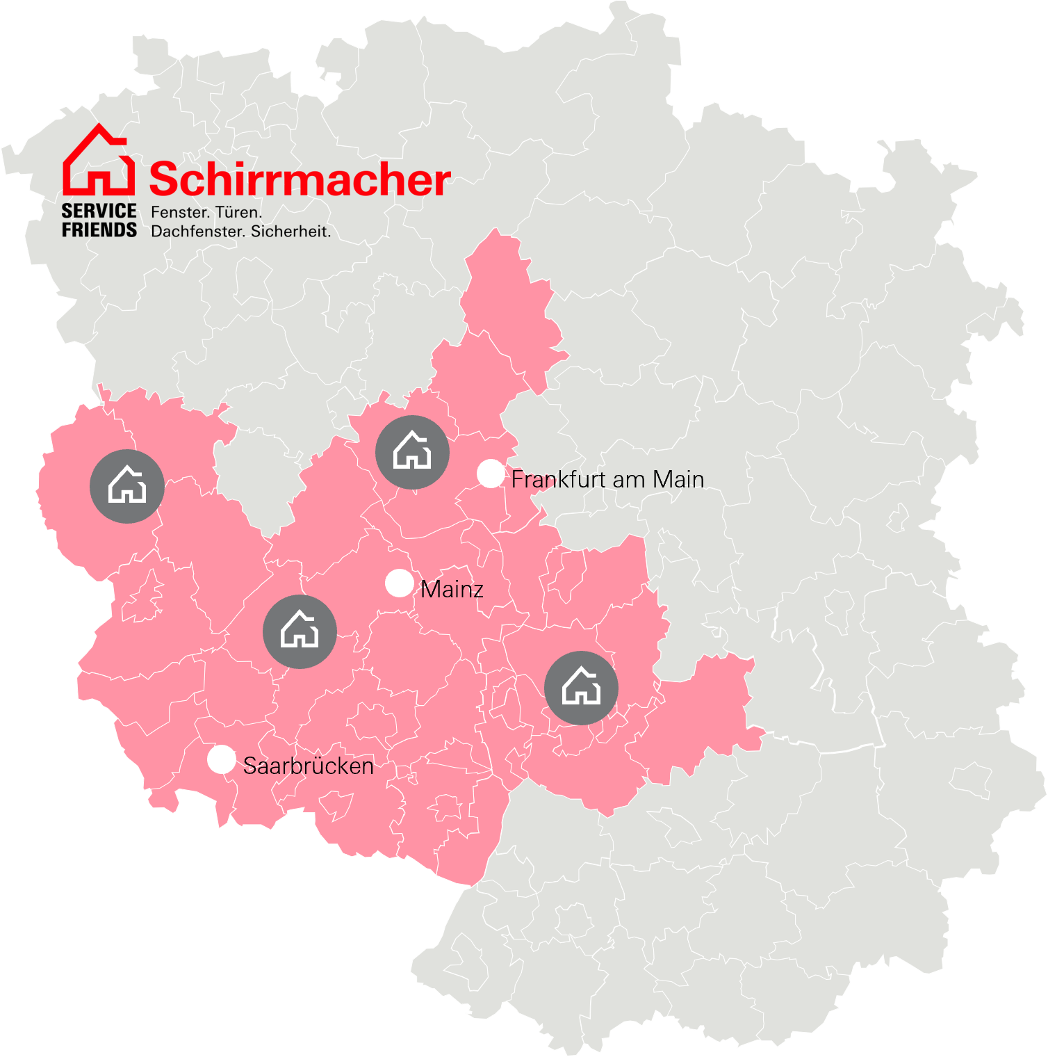 Rhein-Main Karte